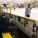 The Washtenaw County police hockey team watches the game as it waits for a line change, Sunday Jan 13.
Courtney Sacco I AnnArbor.com  